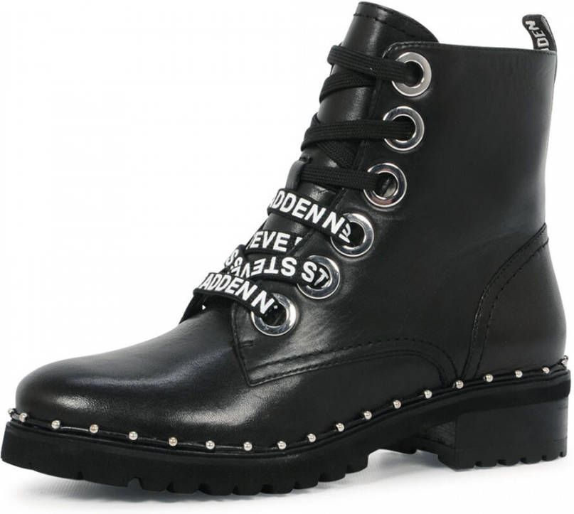 Steve Madden veterlaarsjes tess Zwart