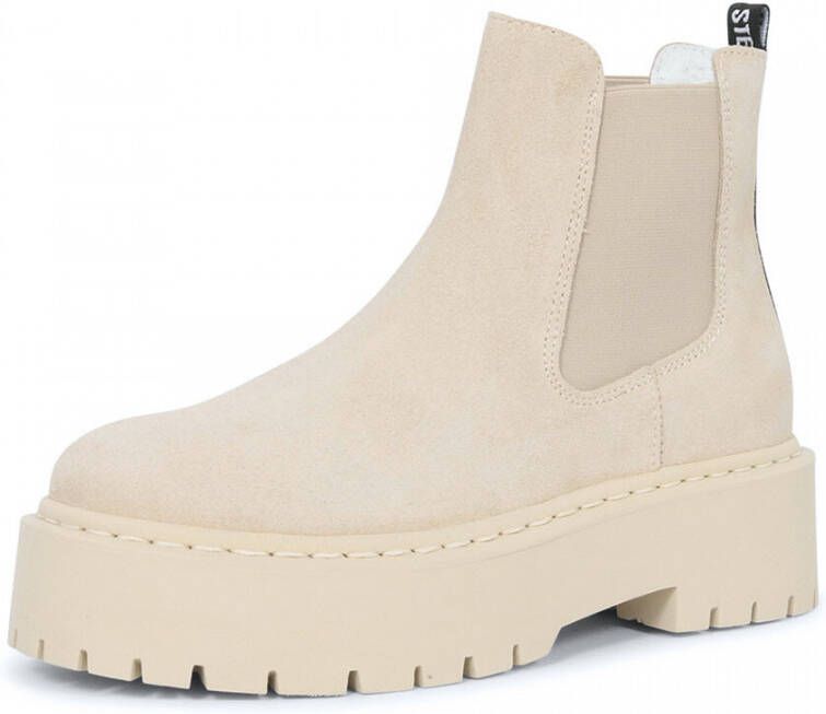 Steve Madden Veerly beige chelsea boots