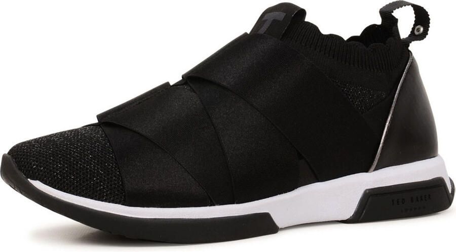 Ted Baker Vrouwen Leren Lage sneakers Damesschoenen Queana Zwart - Foto 2