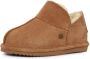 Warmbat Australia Willow suède pantoffels cognac kids Bruin Jongens Meisjes Suede 35 - Thumbnail 4