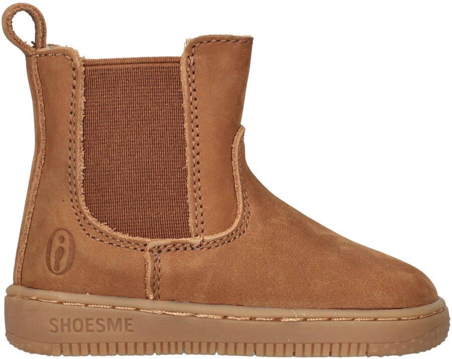 Shoesme suède enkelboots cognac Bruin Suede Effen 22 - Foto 3