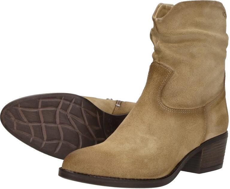 Aqa Enkellaarsjes Hak Enkellaarsjes Hak beige - Foto 4