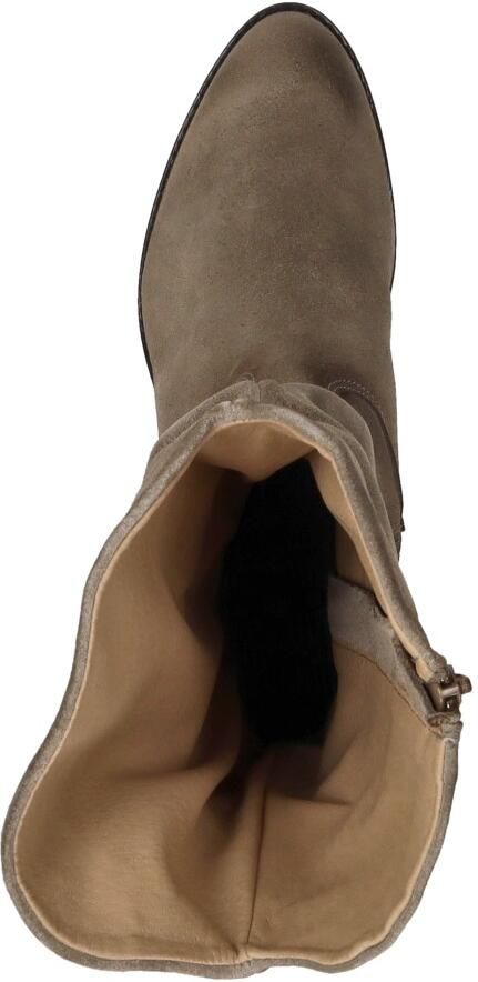 Aqa Hoge laarzen taupe Suede Dames - Foto 5