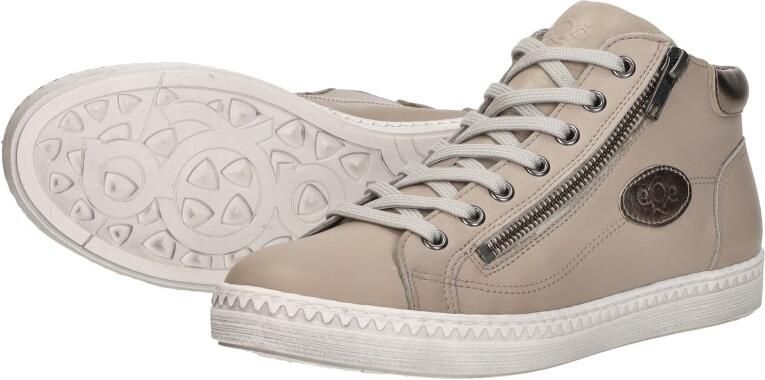 Aqa Veterschoenen Hoog Veterschoenen Hoog taupe - Foto 5