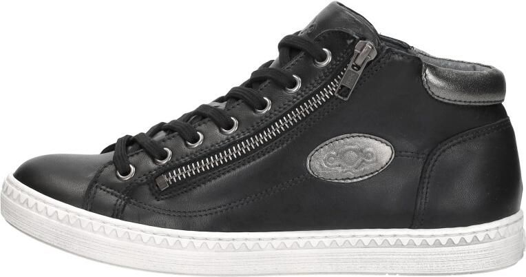 AQA Shoes A8630~~~~~~~~~~~~~~~~~~~~~~~~~ Hoge sneakersVeterlaarzenDames veterschoenenDames sneakersHalf-hoge schoenen Zwart - Foto 4