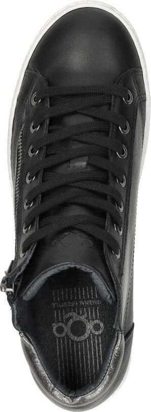 AQA Shoes A8630~~~~~~~~~~~~~~~~~~~~~~~~~ Hoge sneakersVeterlaarzenDames veterschoenenDames sneakersHalf-hoge schoenen Zwart - Foto 14