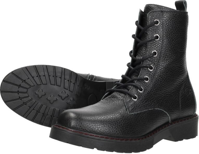 AQA Shoes A8630~~~~~~~~~~~~~~~~~~~~~~~~~ Hoge sneakersVeterlaarzenDames veterschoenenDames sneakersHalf-hoge schoenen Zwart - Foto 7