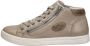 Aqa Veterschoenen Hoog Veterschoenen Hoog Taupe - Thumbnail 2