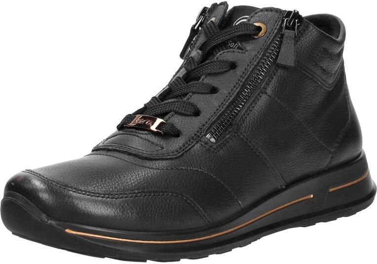 Ara 1224808 Hoge sneakers Veterlaarzen Dames veterschoenen Dames sneakersHalf-hoge schoenen Zwart - Foto 8