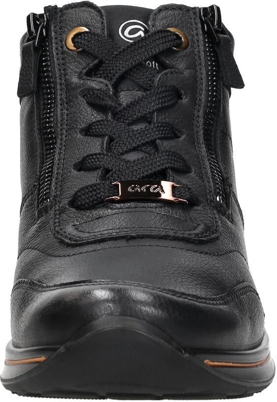 Ara 1224808 Hoge sneakers Veterlaarzen Dames veterschoenen Dames sneakersHalf-hoge schoenen Zwart - Foto 6