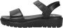 Ara Bilbao-S Sandalen Plat Zwart - Thumbnail 2