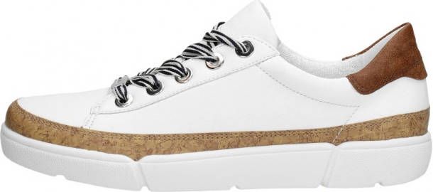 Ara 1214404 Volwassenen Lage sneakers Kleur: Wit/beige Maat: 37.5 -  Schoenen.nl