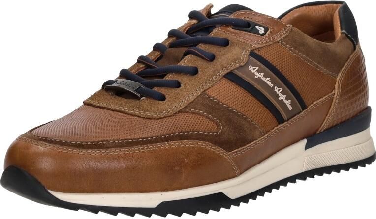Australian Lage sneakers Filmon cognac blauw wit Brown Heren - Foto 7