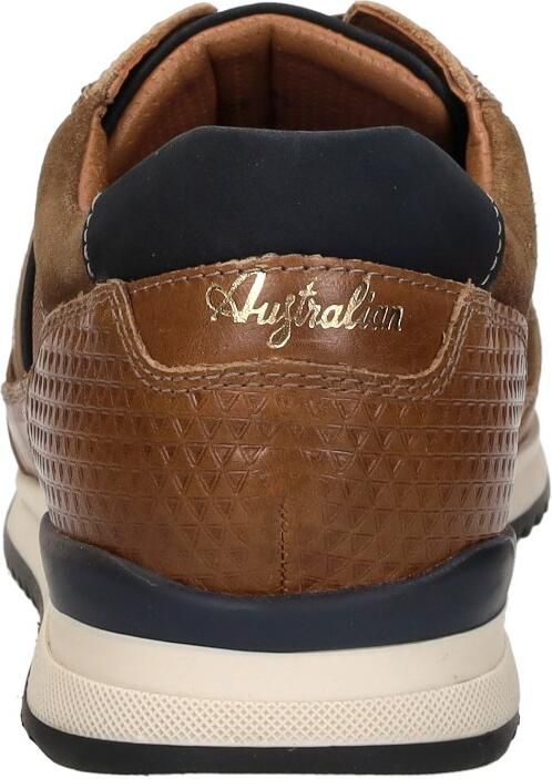 Australian Lage sneakers Filmon cognac blauw wit Brown Heren - Foto 9