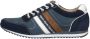 Australian Blauwe Suède Lage Sneakers Camaro Multicolor - Thumbnail 3
