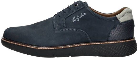 Australian Veterschoenen Blauw Leer 301410 Heren Leer - Foto 7