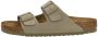 Birkenstock ARIZONA BF FADED KHAKI Volwassenen Heren slippers Taupe - Thumbnail 4