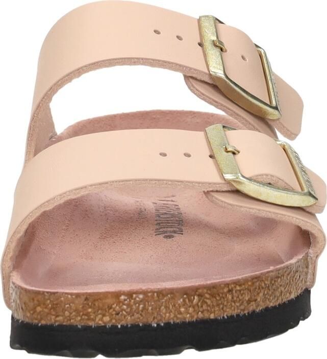 Birkenstock Women's Arizona BS Birko-Flor Triples Sandalen Narrow beige - Foto 4