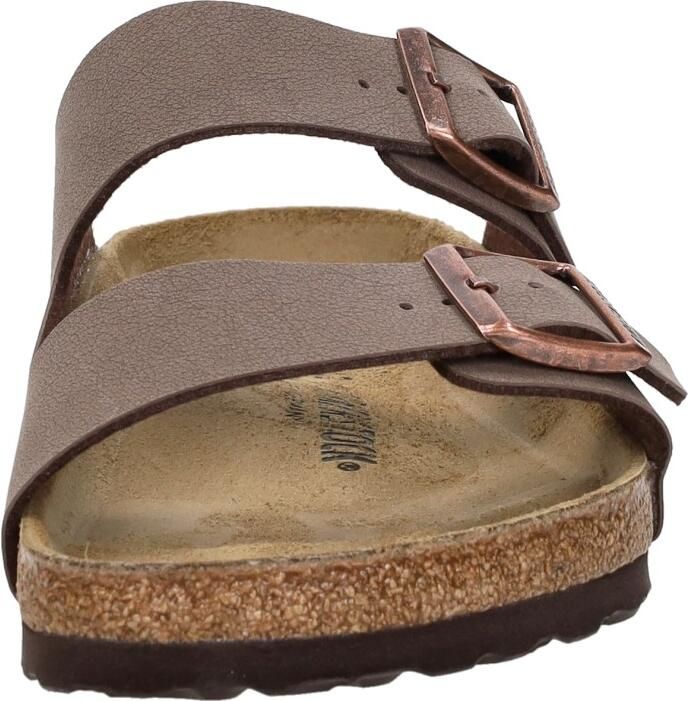 Birkenstock Slippers van echt leer met brede riempjes model 'ARIZONA' - Foto 19