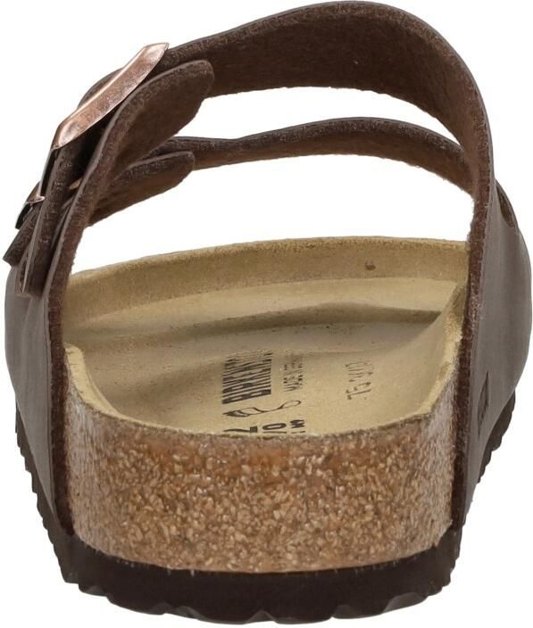 Birkenstock Platte sandalen Arizona Birko-Flor Narrow Dark Brown - Foto 14