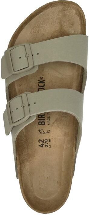 Birkenstock ARIZONA BF FADED KHAKI Volwassenen Heren slippers Taupe - Foto 11