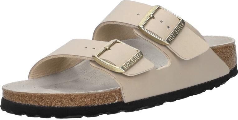 Birkenstock Women's Arizona BS Birko-Flor Triples Sandalen Narrow beige - Foto 6