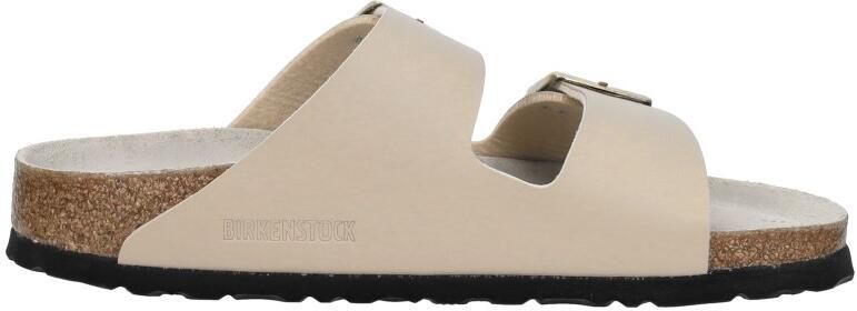 Birkenstock Women's Arizona BS Birko-Flor Triples Sandalen Narrow beige - Foto 8