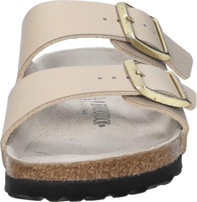 Birkenstock Women's Arizona BS Birko-Flor Triples Sandalen Narrow beige - Foto 5