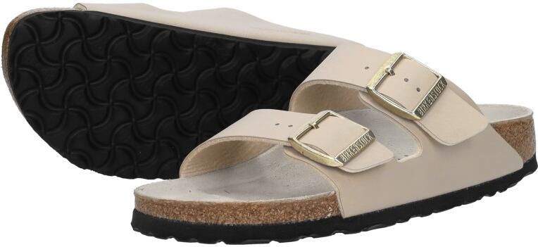 Birkenstock Women's Arizona BS Birko-Flor Triples Sandalen Narrow beige - Foto 7
