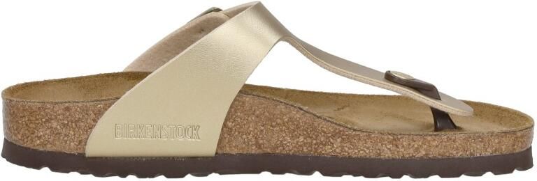 Birkenstock Stijlvolle Dames Gesp Flip Flops Geel Dames - Foto 9