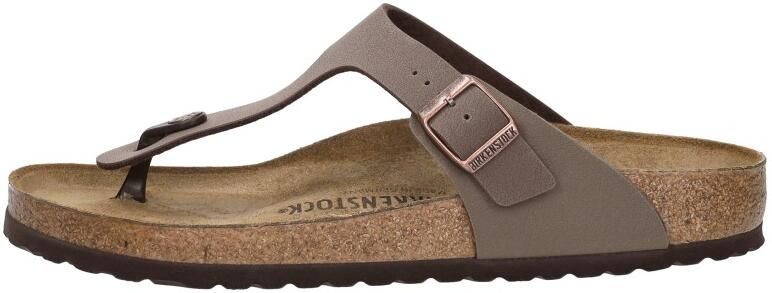 BIRKENSTOCK Teenslippers Gizeh Nubuck Bruin - Foto 10