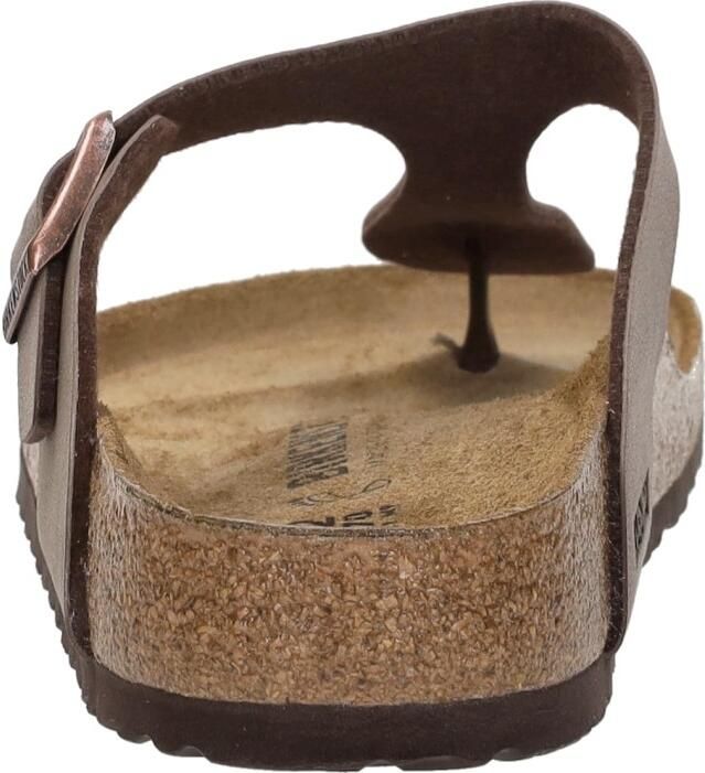 BIRKENSTOCK Teenslippers Gizeh Nubuck Bruin - Foto 13