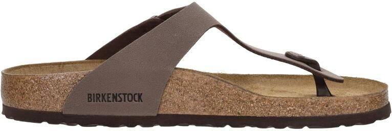 BIRKENSTOCK Teenslippers Gizeh Nubuck Bruin - Foto 19
