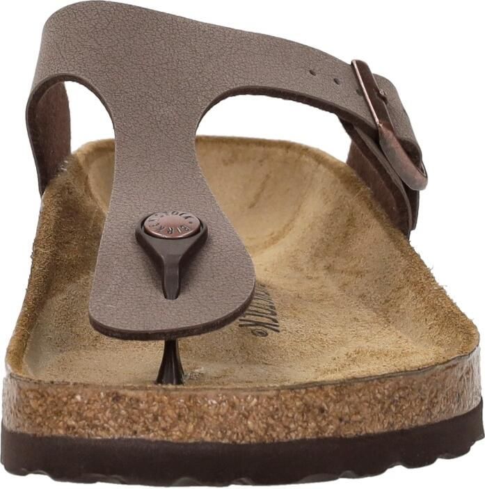 BIRKENSTOCK Teenslippers Gizeh Nubuck Bruin - Foto 11