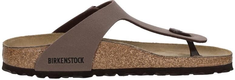 BIRKENSTOCK Teenslippers Gizeh Nubuck Bruin - Foto 18
