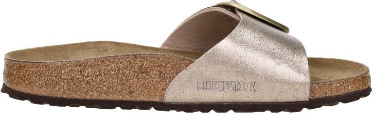 BIRKENSTOCK Slippers Dames Madrid Big Buckle Dames Maat: 43 Kleur: Taupe - Foto 15