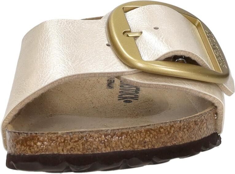 BIRKENSTOCK Slippers Dames Madrid Big Buckle Dames Maat: 40 Materiaal: Leer Kleur: Wit - Foto 15