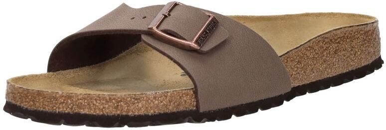 Birkenstock Madrid Dames Slippers Mocha Regular fit | Bruin | Imitatieleer - Foto 15
