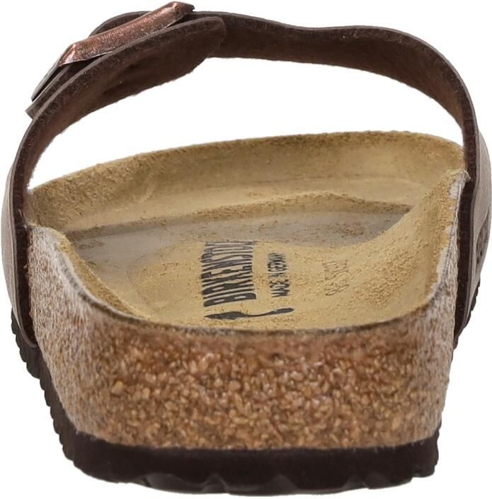 Birkenstock Madrid Dames Slippers Mocha Regular fit | Bruin | Imitatieleer - Foto 3