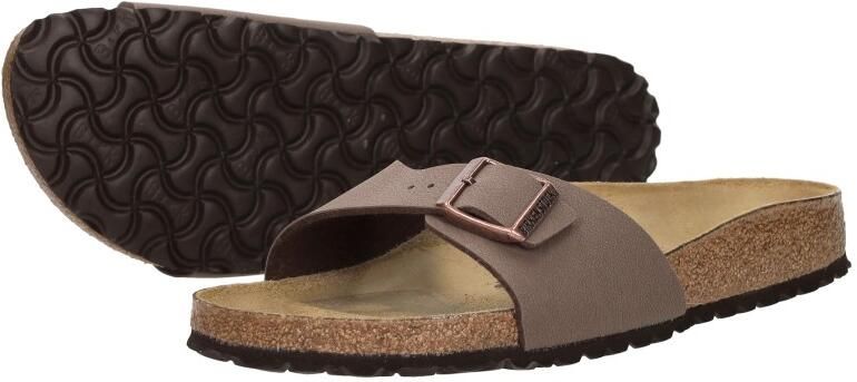 Birkenstock Madrid Dames Slippers Mocha Regular fit | Bruin | Imitatieleer - Foto 17