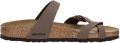 Birkenstock Mayari Slippers Mocha Regular fit | Bruin | Imitatieleer - Bruin