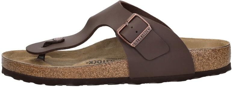 Birkenstock Ramses Habana regular Birko-Flor Nubuck Heren Teenslipper Nubuck Brown - Foto 7