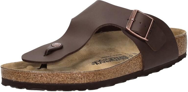 Birkenstock Ramses Habana regular Birko-Flor Nubuck Heren Teenslipper Nubuck Brown - Foto 8