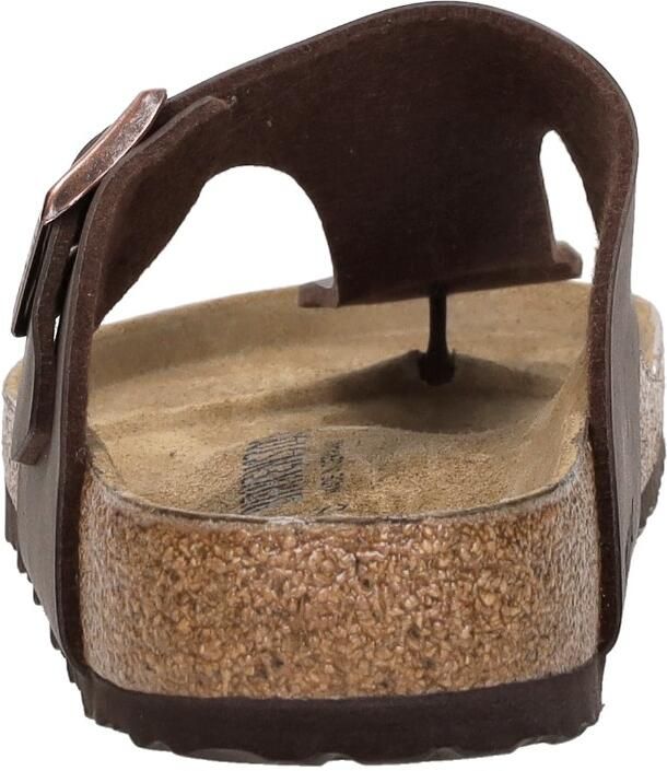 Birkenstock Ramses Habana regular Birko-Flor Nubuck Heren Teenslipper Nubuck Brown - Foto 3