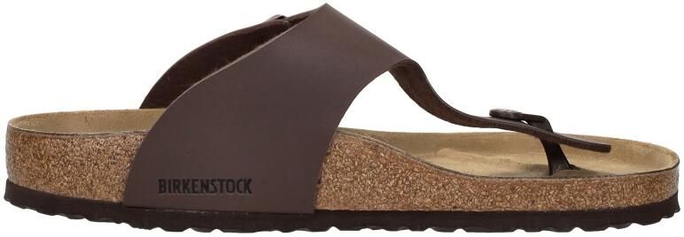 Birkenstock Ramses Habana regular Birko-Flor Nubuck Heren Teenslipper Nubuck Brown - Foto 9