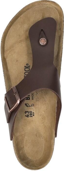 Birkenstock Ramses Habana regular Birko-Flor Nubuck Heren Teenslipper Nubuck Brown - Foto 10