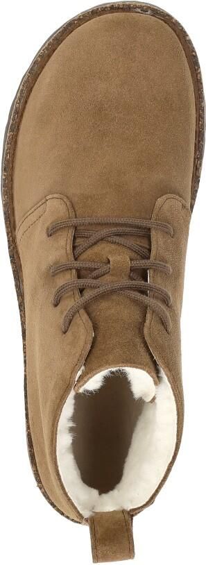 BIRKENSTOCK Vachtlaarzen Dames Uppsala Zip Shearling Maat: 39 Materiaal: Suède Kleur: Bruin - Foto 9