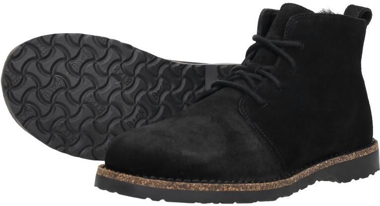 Birkenstock UPPSALA CHUKKA SHEARLING SUEDE Hoge sneakersHoge sneakersVeterbootsDames veterschoenenDames sneakersVrije tijd half-hoogHalf-hoge schoenenHeren veterschoenHeren sneakers Zwart - Foto 6