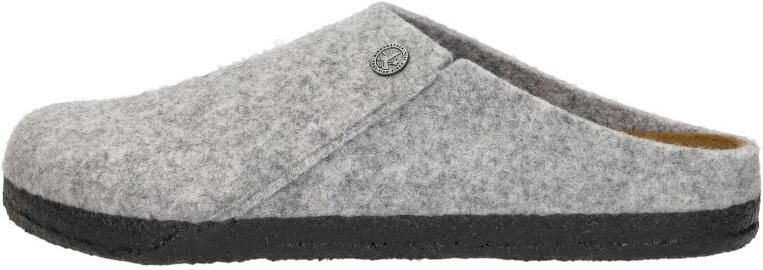 Birkenstock Pantoffels Zermatt Wolvilt Sloffen Standard Grijs Regular - Foto 7