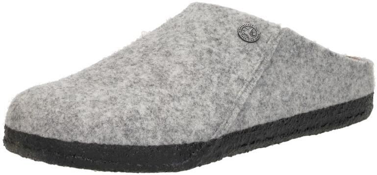 Birkenstock Pantoffels Zermatt Wolvilt Sloffen Standard Grijs Regular - Foto 14